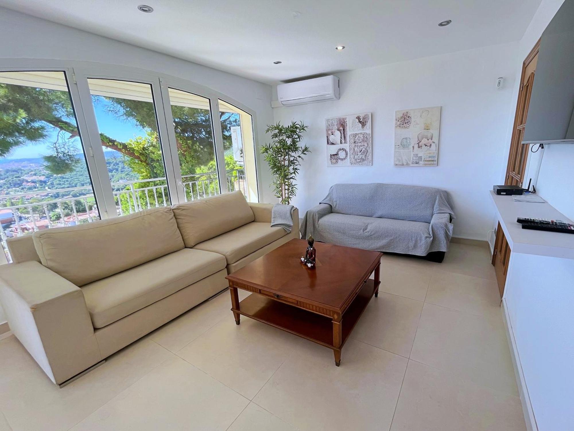Villa Con Piscina Privada Climatizada 29ºc Santa Susanna Eksteriør billede